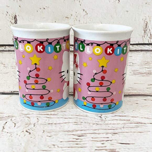 HELLO KITTY Christmas Holiday Mugs - Picture 2 of 4